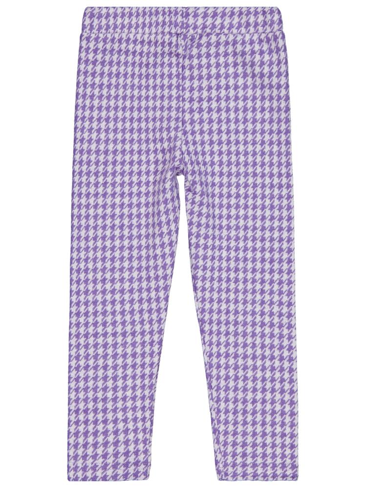 Civil Girls Kazayağı Desen 6-9 Yaş Tayt - Lila