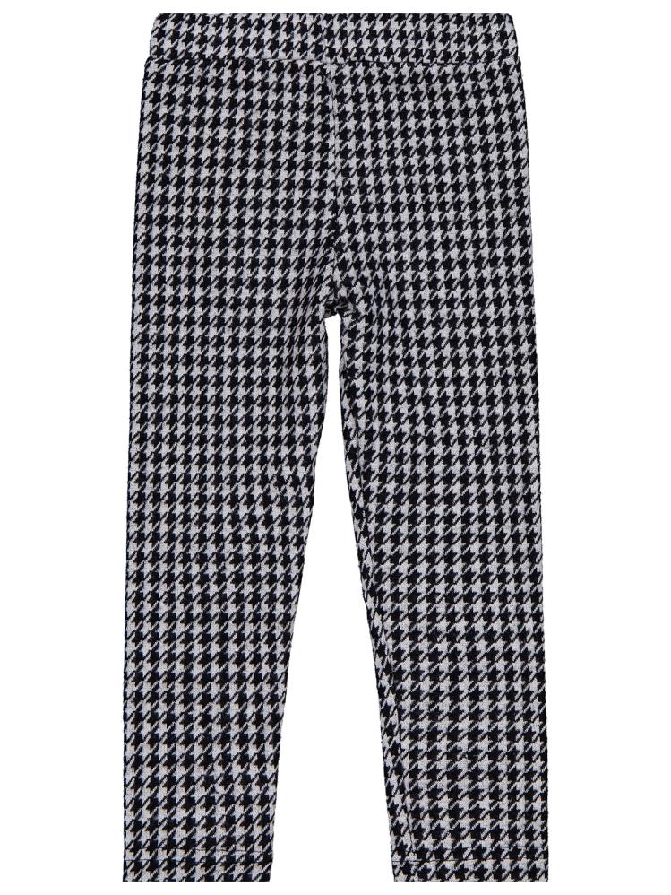 Civil Girls Kazayağı Desen 10-13 Yaş Tayt - Siyah