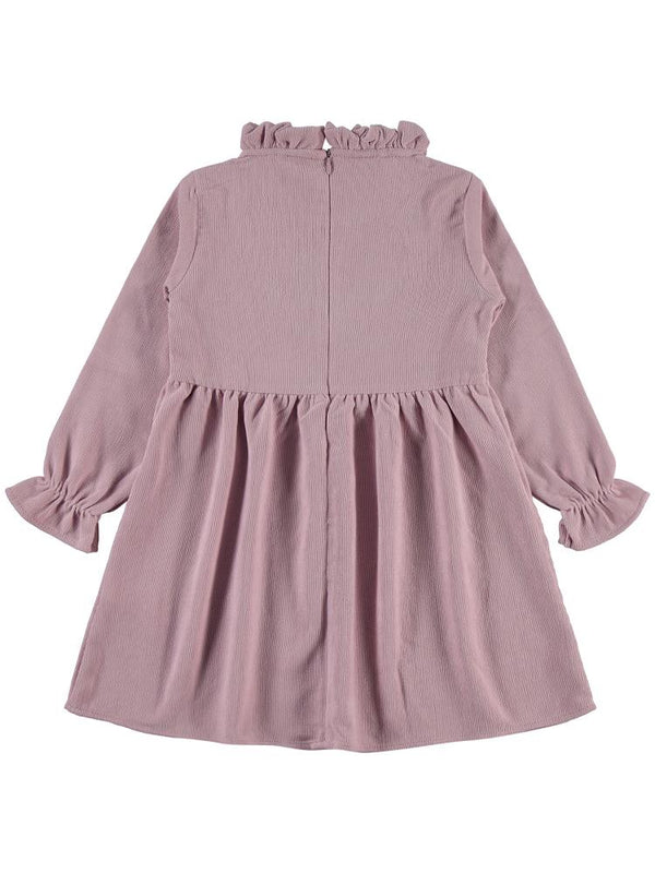 Civil Girls Fiyonklu 6-9 Yaş Elbise - Pembe