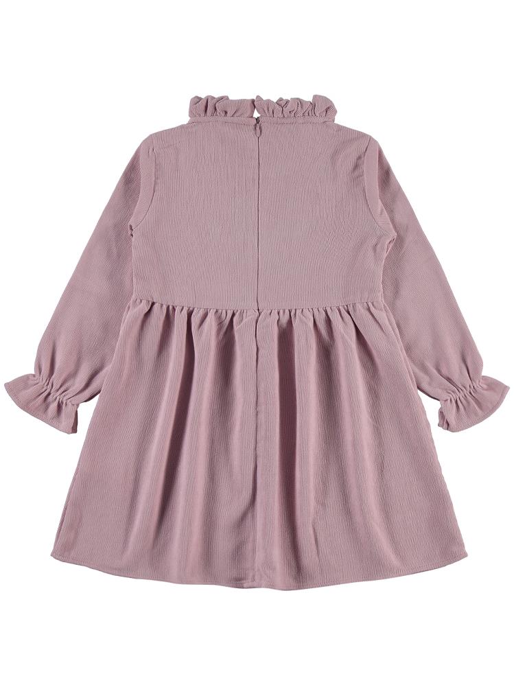 Civil Girls Fiyonklu 6-9 Yaş Elbise - Pembe