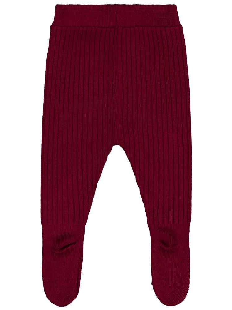 Civil Baby Patikli Raporlu 3-12 Ay Eşofman Altı - Bordo