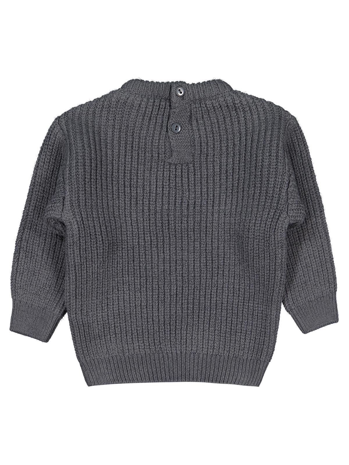 Civil Baby Basic Triko 6-18 Ay Kazak - Gri