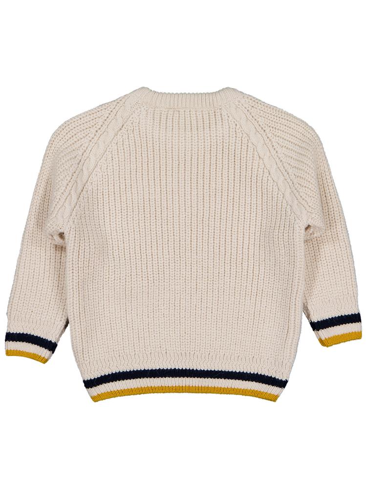 Civil Boys Kaplan C Nakışlı 2-5 Yaş Kazak - Bej