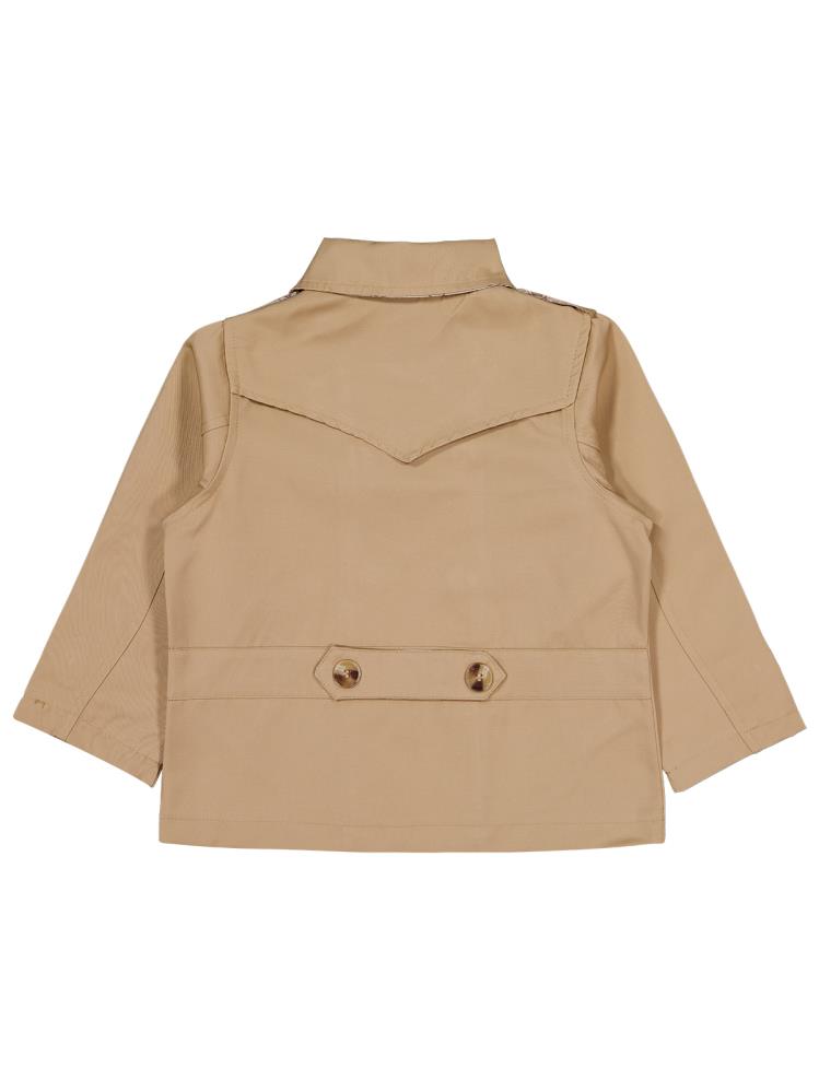 Pierre Cardin Gömlek Yaka 2-5 Yaş Mont - Bej