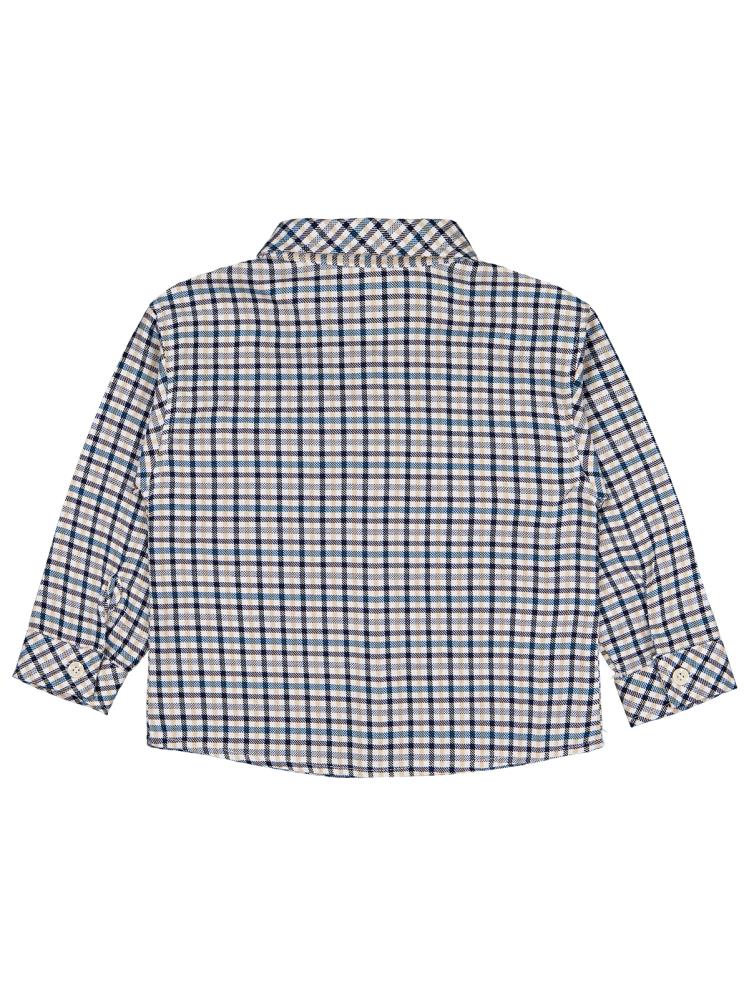 Pierre Cardin Ekoseli 2-5 Yaş Gömlek - Lacivert