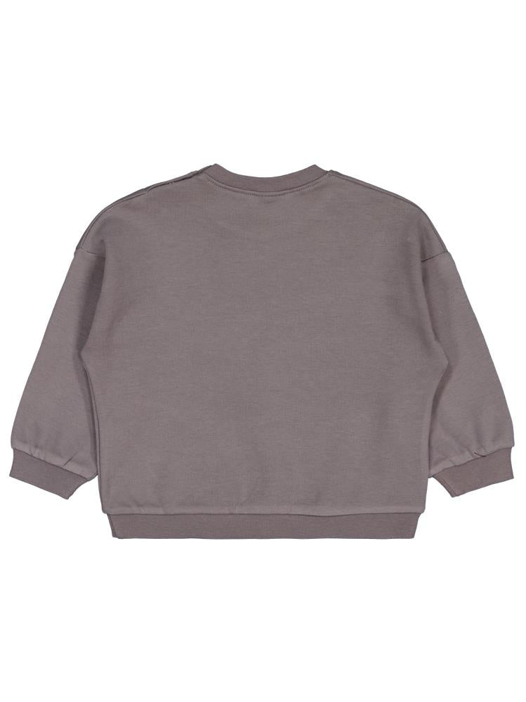 Civil Baby Hayvanlar Baskılı 6-18 Ay Sweatshirt - Gri