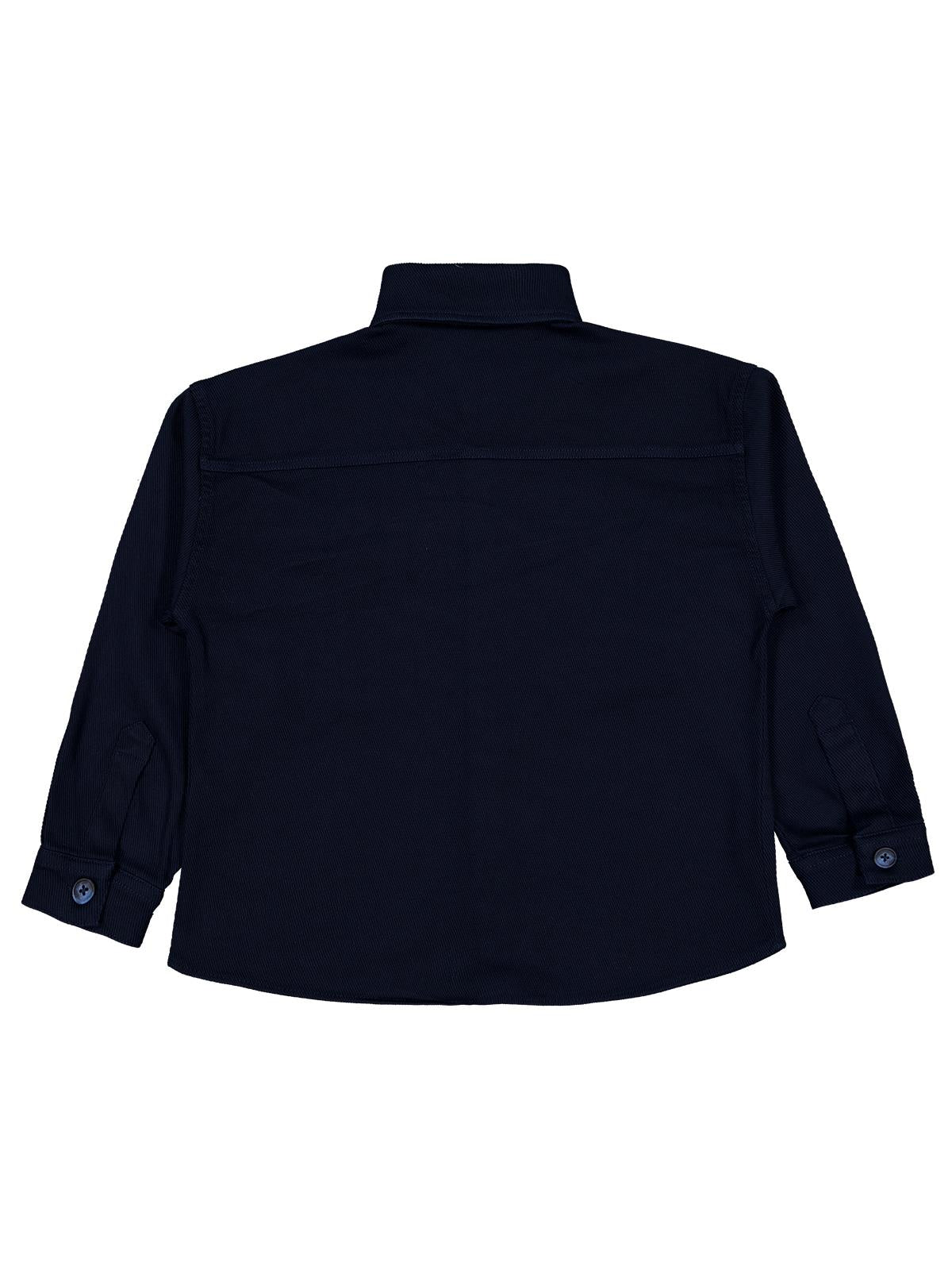 Pierre Cardin Çift Cepli 10-12 Yaş Gömlek - Lacivert