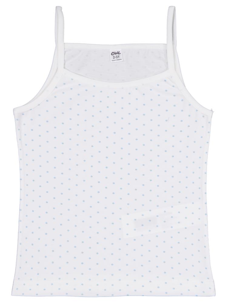 Civil Girls Mint-Ekru 2-10 Yaş Kız Çocuk 2'li Atlet