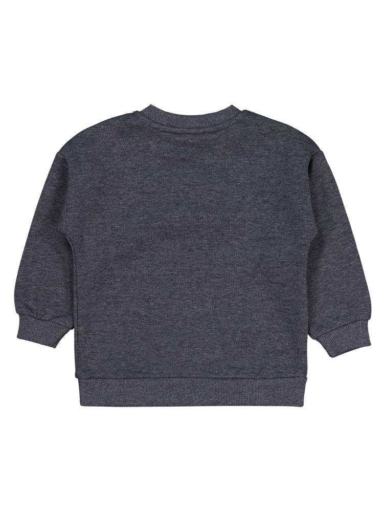 Civil Girls Groove Baskılı 2-5 Yaş Sweatshirt - Gri