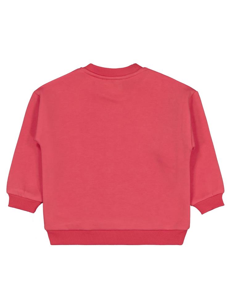 Civil Girls Groove Baskılı 2-5 Yaş Sweatshirt - Kırmızı