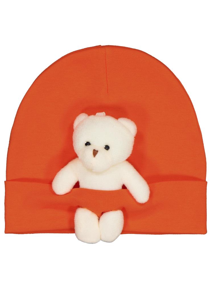 Civil Baby B. Oyuncaklı Şapka - Turuncu