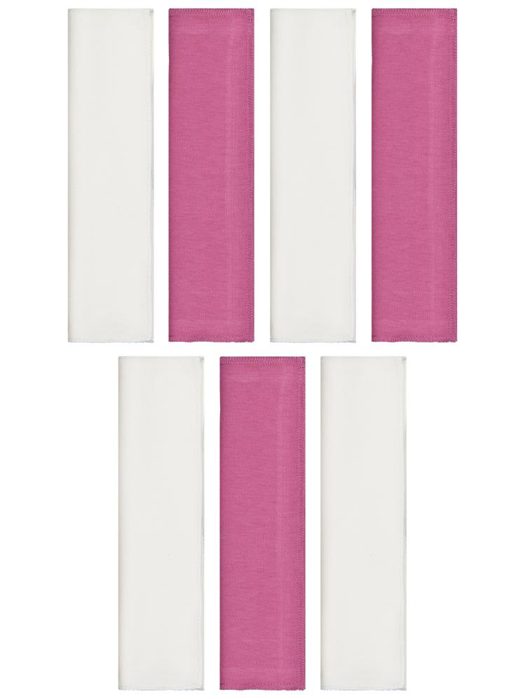 Civil Baby Düz 7 Li Ağız Mendili - Fusya