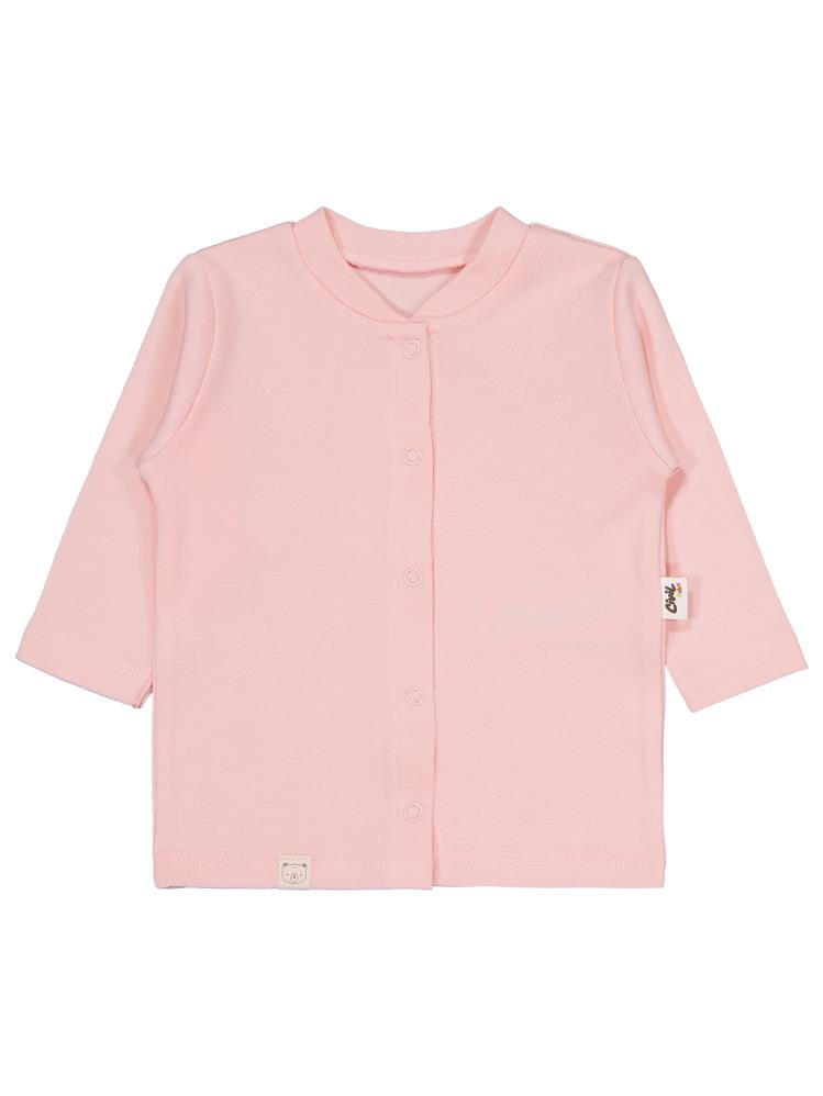 Civil Baby Düz 1-6 Ay Pijama Takımı - Pudra