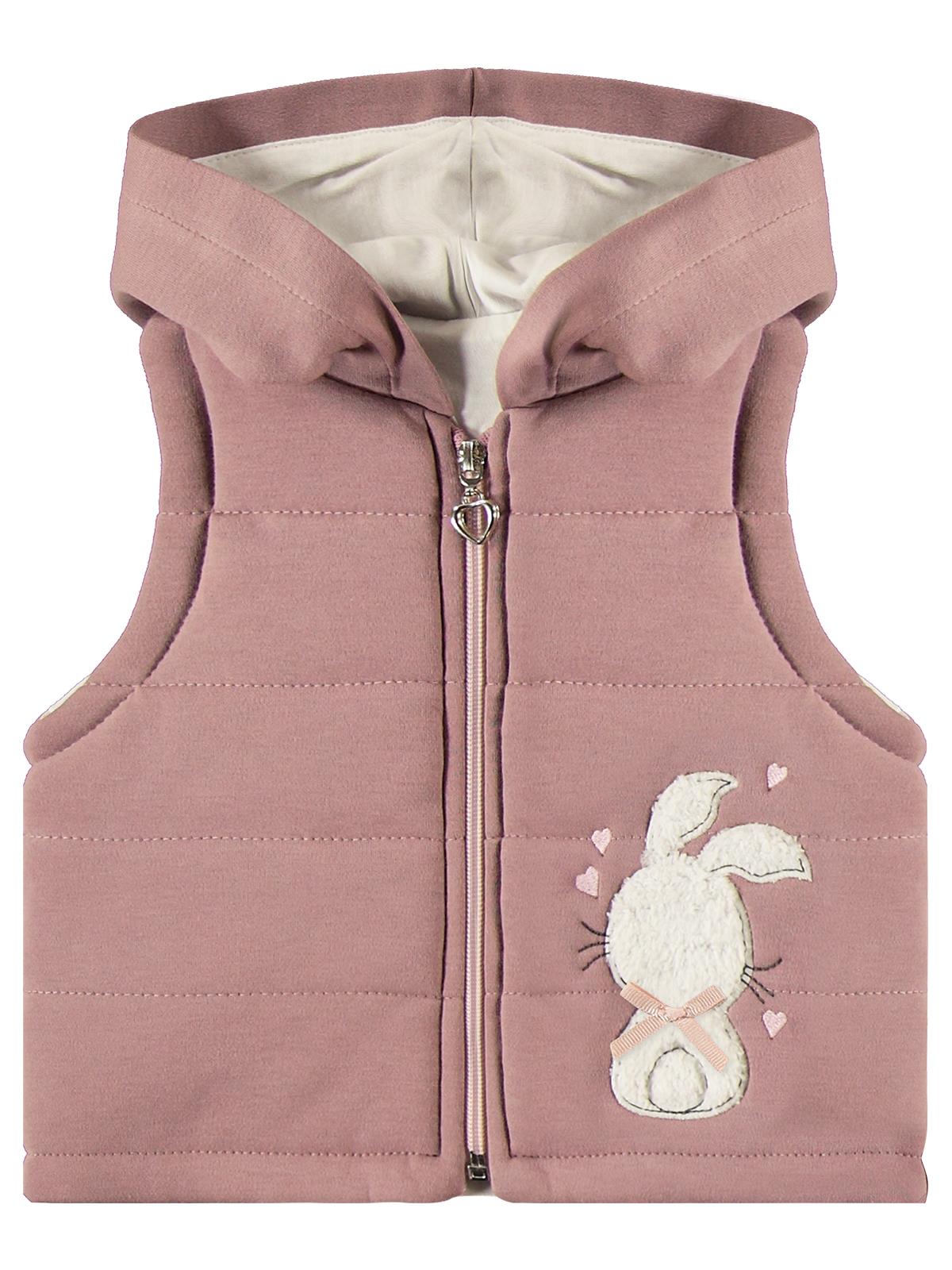 Civil Baby Tavşan Baskılı 3'lü 6-18 Ay Takım - Lila