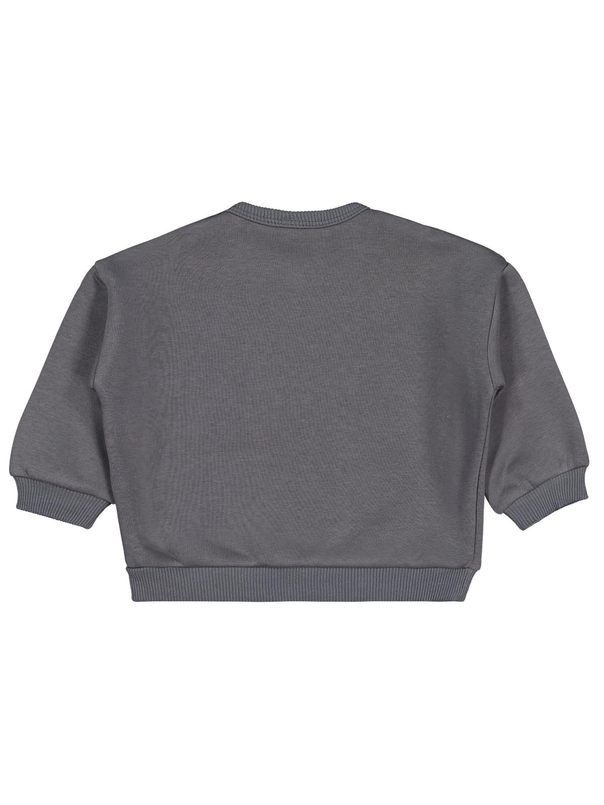 Civil Baby Basic 6-18 Ay Sweatshirt - Gri