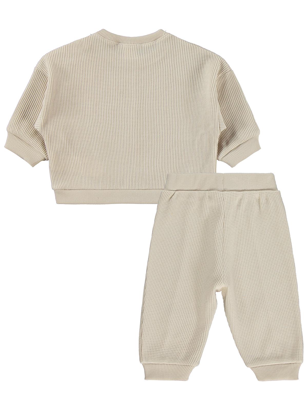 Civil Baby Etiketli 6-18 Ay Takım - Bej