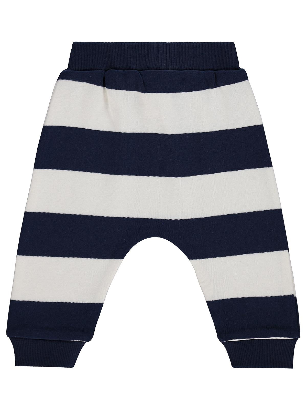 Civil Baby Çizgili 6-18 Ay Eşofman Altı - Lacivert