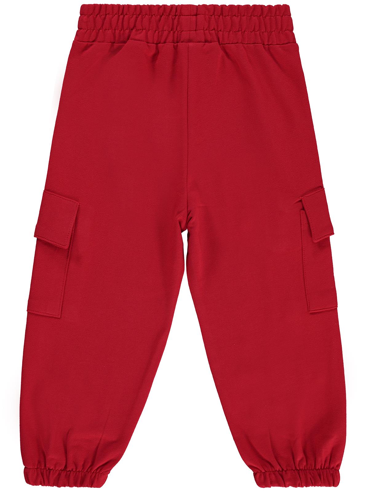 Civil Boys Kargo Cepli 2-5 Yaş Eşofman Alt - Kırmızı