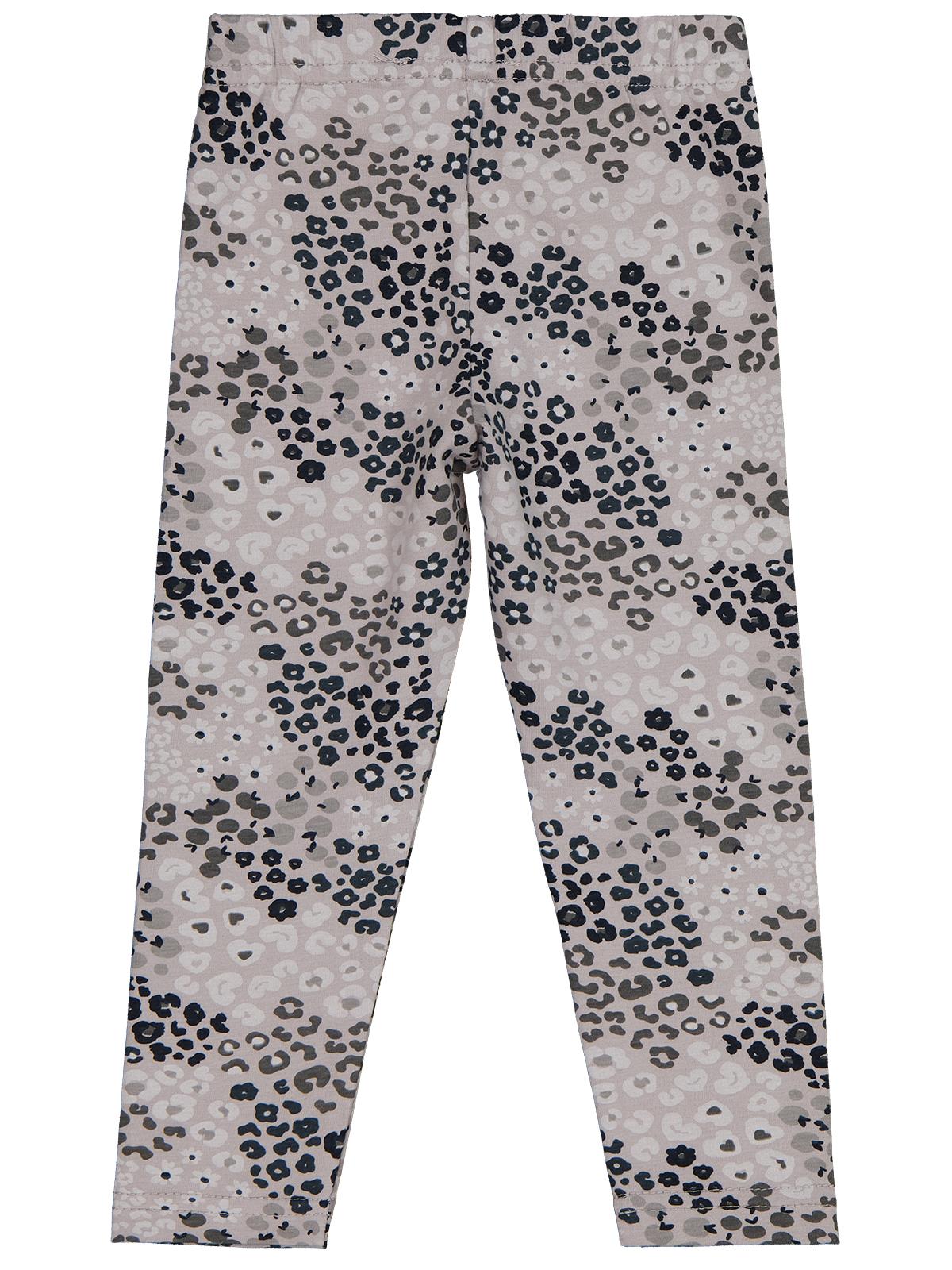 Civil Girls Leopar Baskılı 2-5 Yaş Tayt - Gri