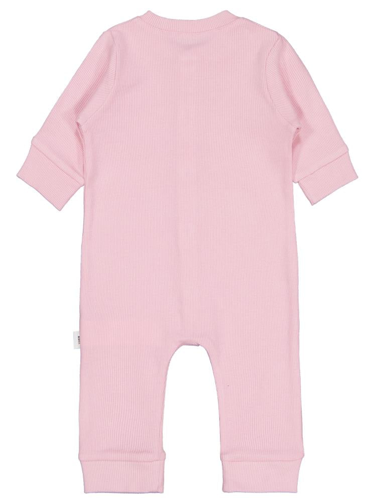 Civil Baby Düz Basic 1-6 Ay Tulum - Pembe