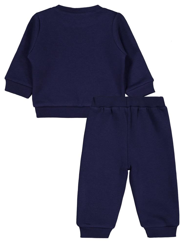 Civil Baby Cvl Nakışlı 6-18 Ay Takım - Lacivert