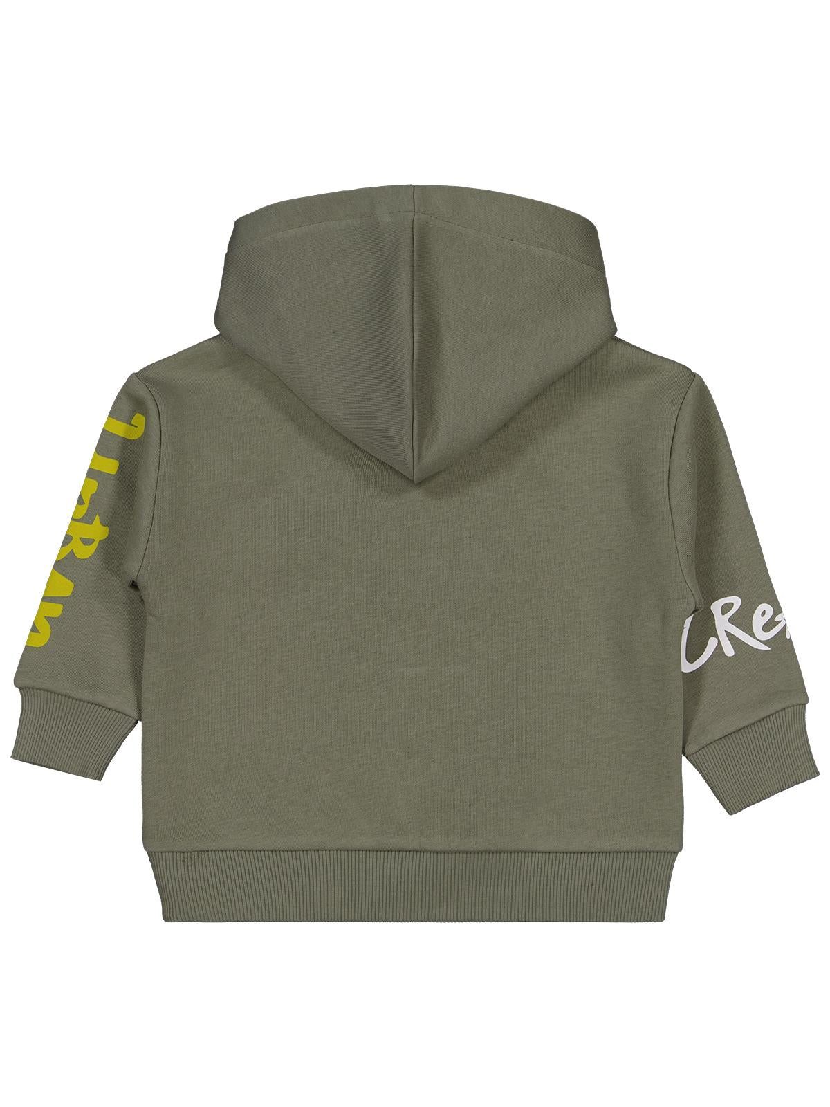 Civil Boys Street Art Baskılı 2-5 Yaş Sweatshirt - Haki