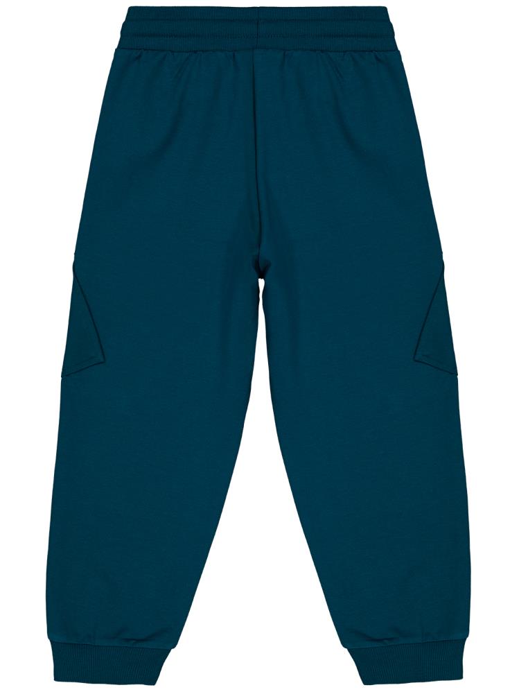 Civil Boys Kargo Cepli Etiketli 6-9 Yaş Eşofman Altı - Yeşil