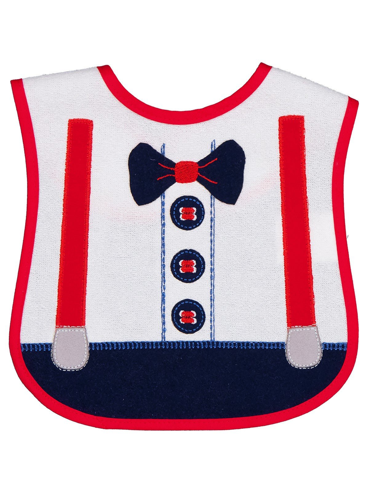 Civil Baby Damatlık Baskılı Mama Önlüğü - Ekru