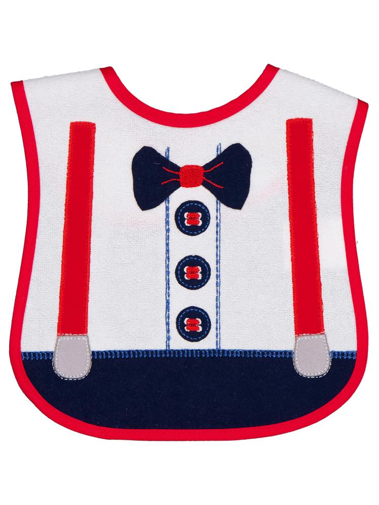 Civil Baby Damatlık Baskılı Mama Önlüğü - Ekru