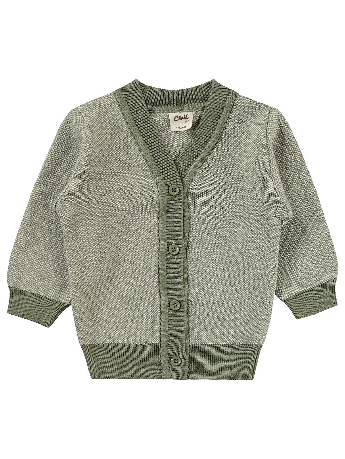 Civil Baby Hırkalı 6-18 Ay Takım - Yeşil