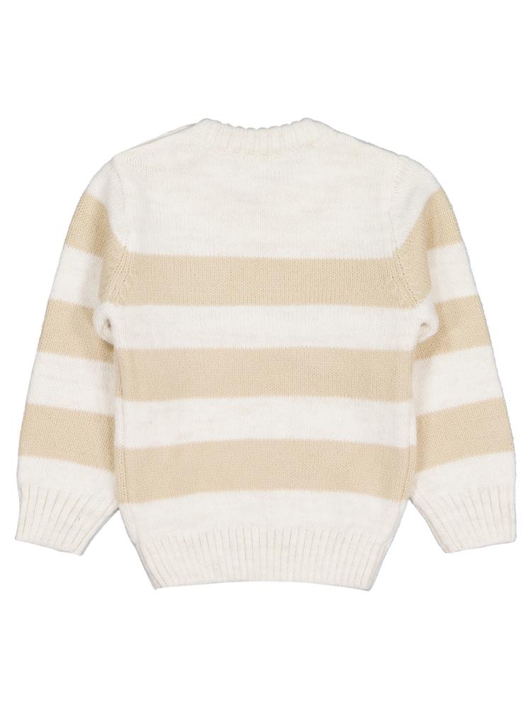 Civil Baby Ayıcık Nakışlı 6-18 Ay Kazak - Ekru