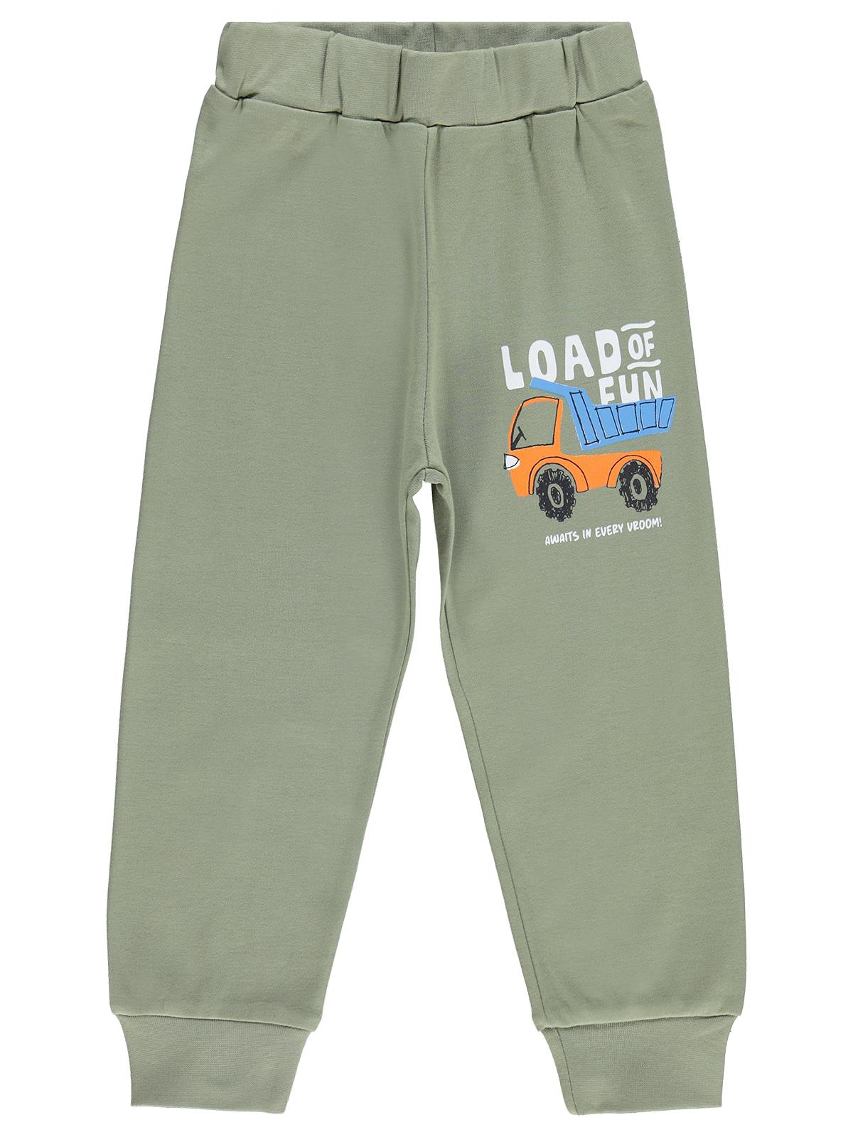 Civil Boys Load Baskılı 2-5 Yaş Eşofman Altı - Haki