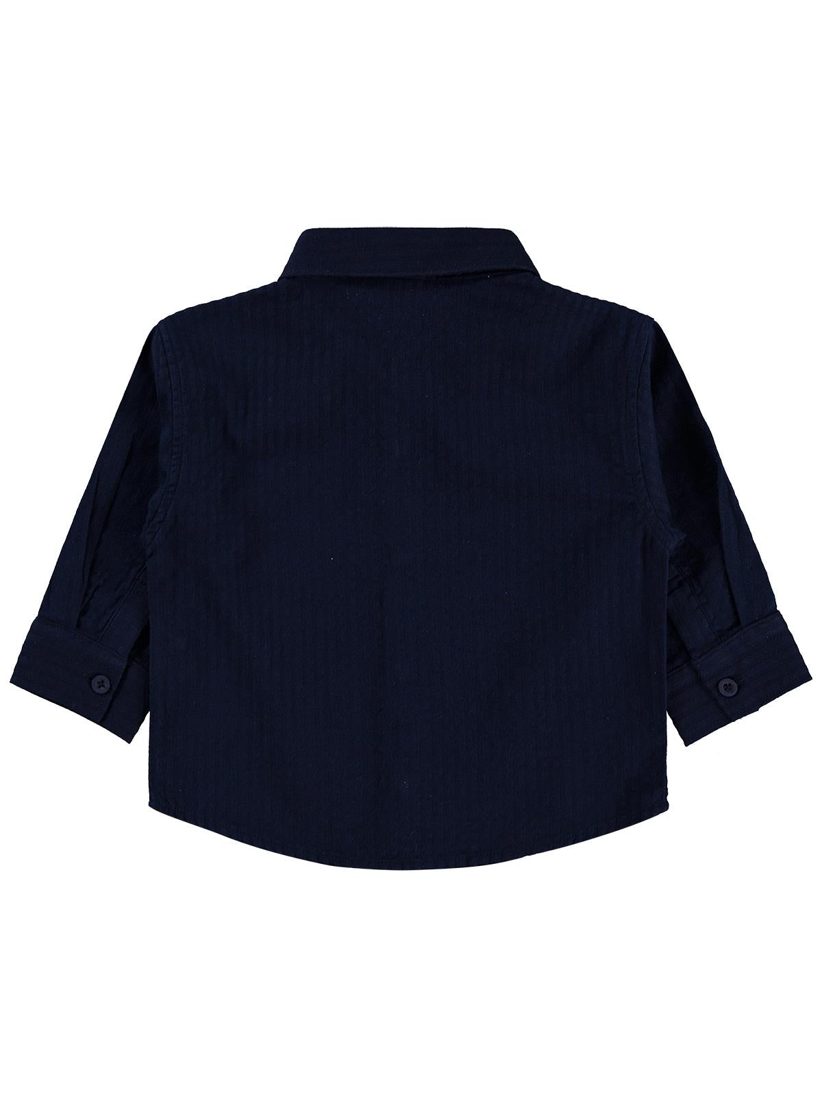 Civil Baby Yelken Nakışlı 6-18 Ay Gömlek - Lacivert