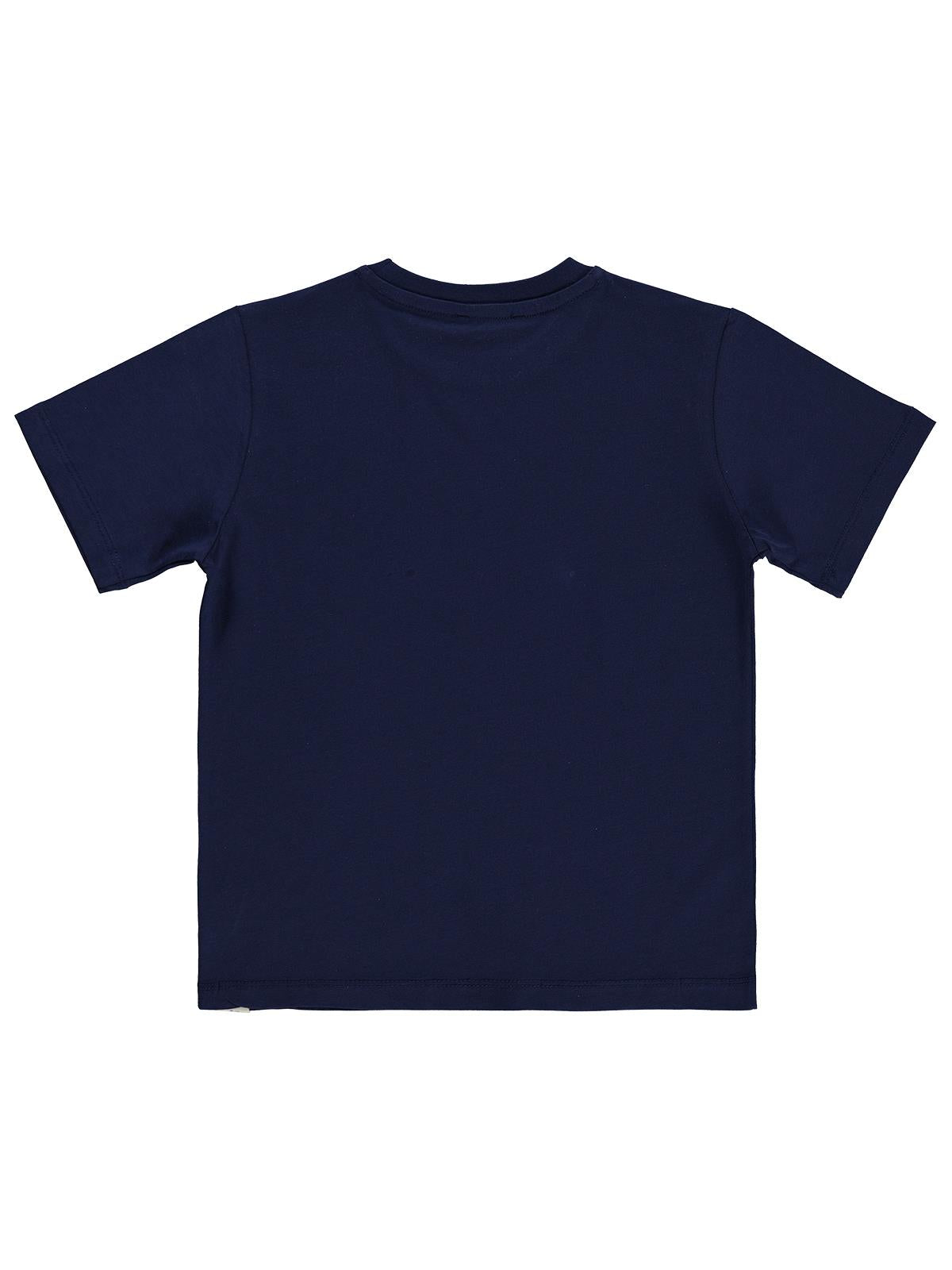 Civil Boys Basic Surf Etiketli 6-9 Yaş Tişört - Lacivert