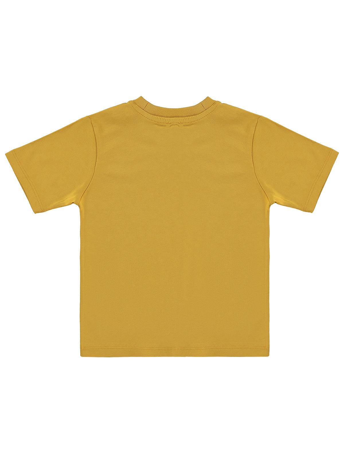 Civil Boys Basic Surf Etiketli 2-5 Yaş Tişört - Hardal