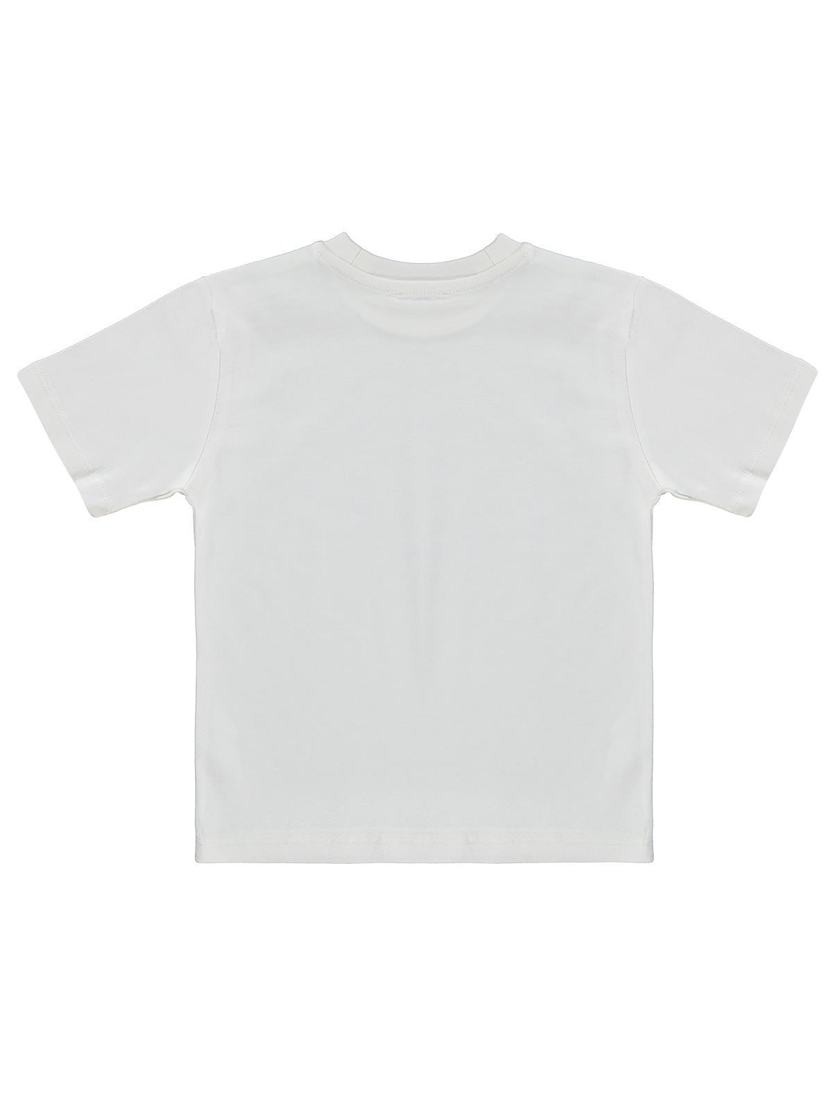 Civil Boys Basic Surf Etiketli 2-5 Yaş Tişört - Kırık Beyaz
