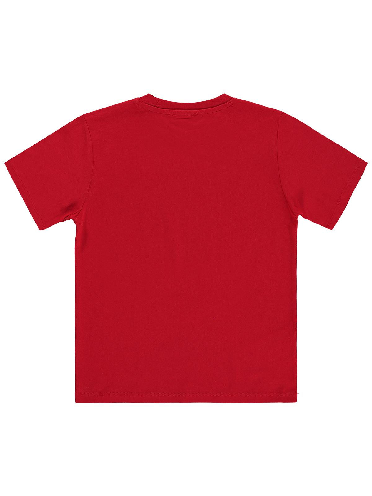 Civil Boys Basic 6-9 Yaş Tişört - Kırmızı