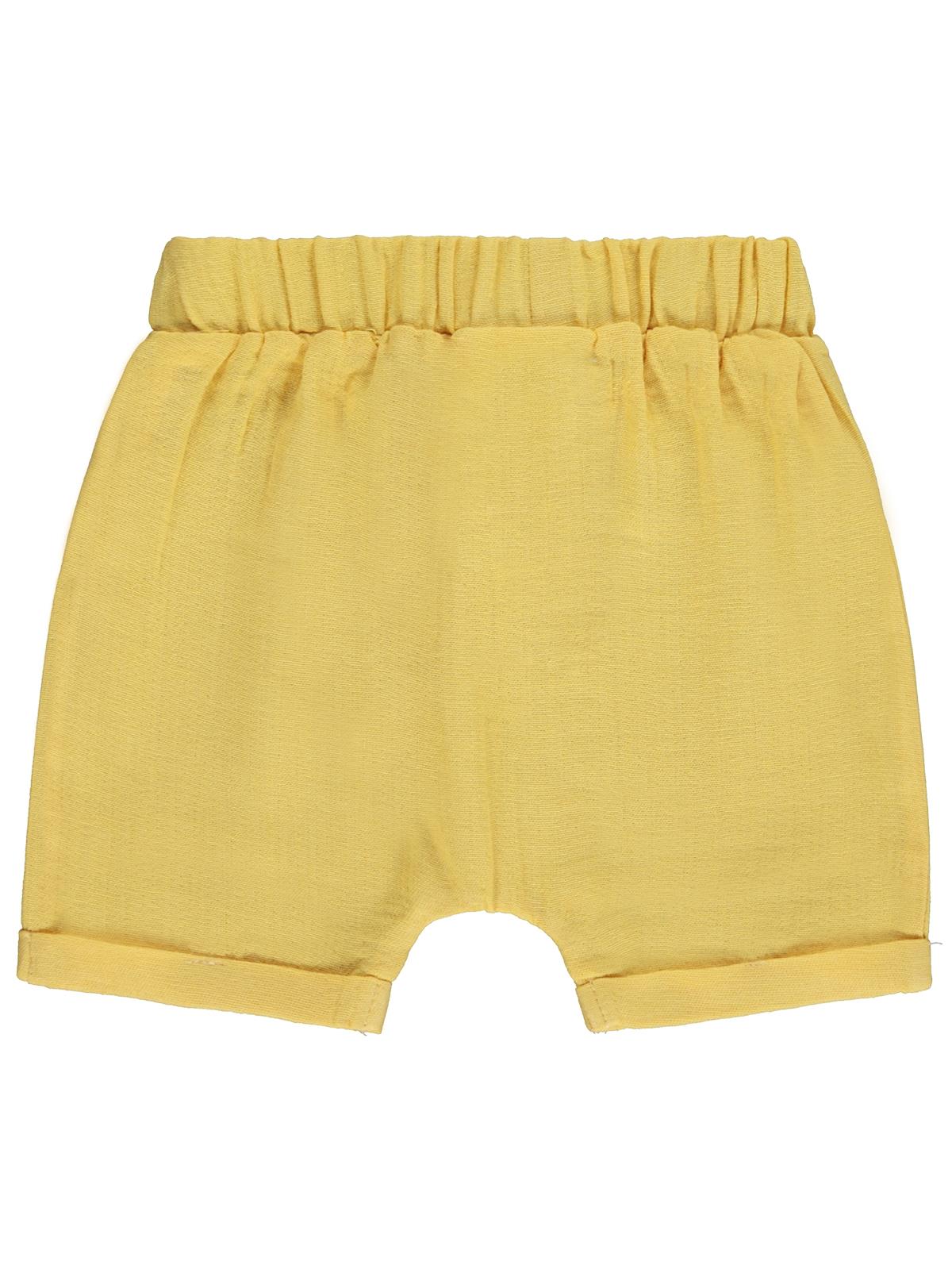 Civil Baby Müslin 6-18 Ay Şort - Hardal