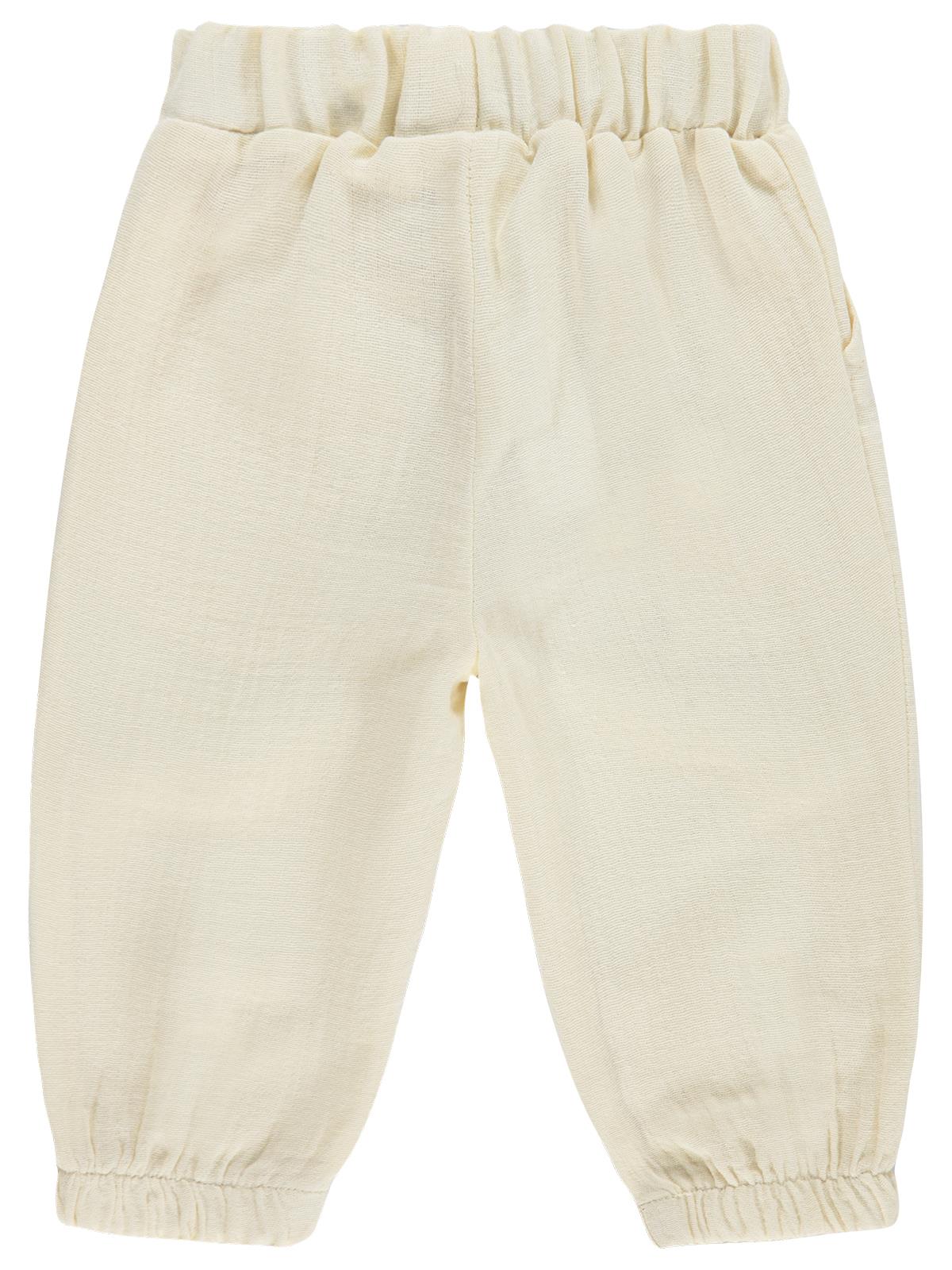 Civil Baby Müslin 6-18 Ay Pantolon - Bej