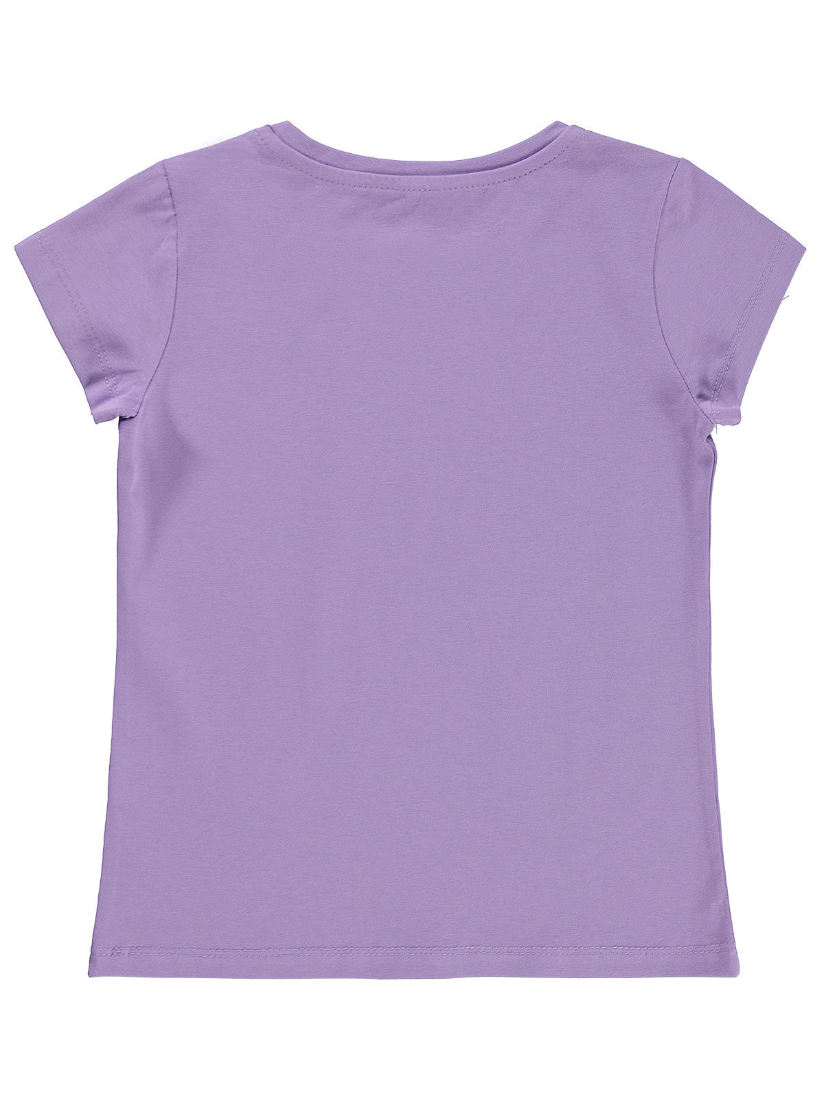 Civil Girls Mermaid Baskılı 6-9 Yaş Tişört - Lila
