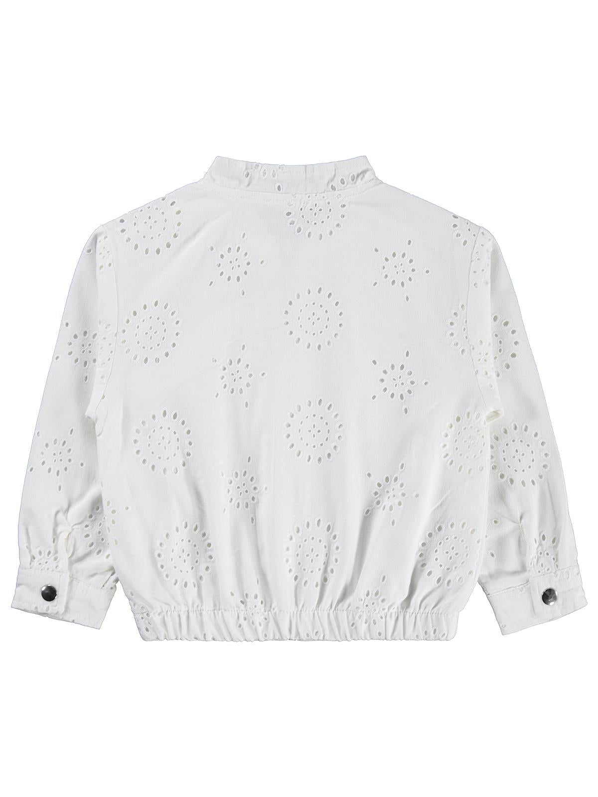 Civil Girls Hakim Yaka 6-9 Yaş Ceket - Beyaz