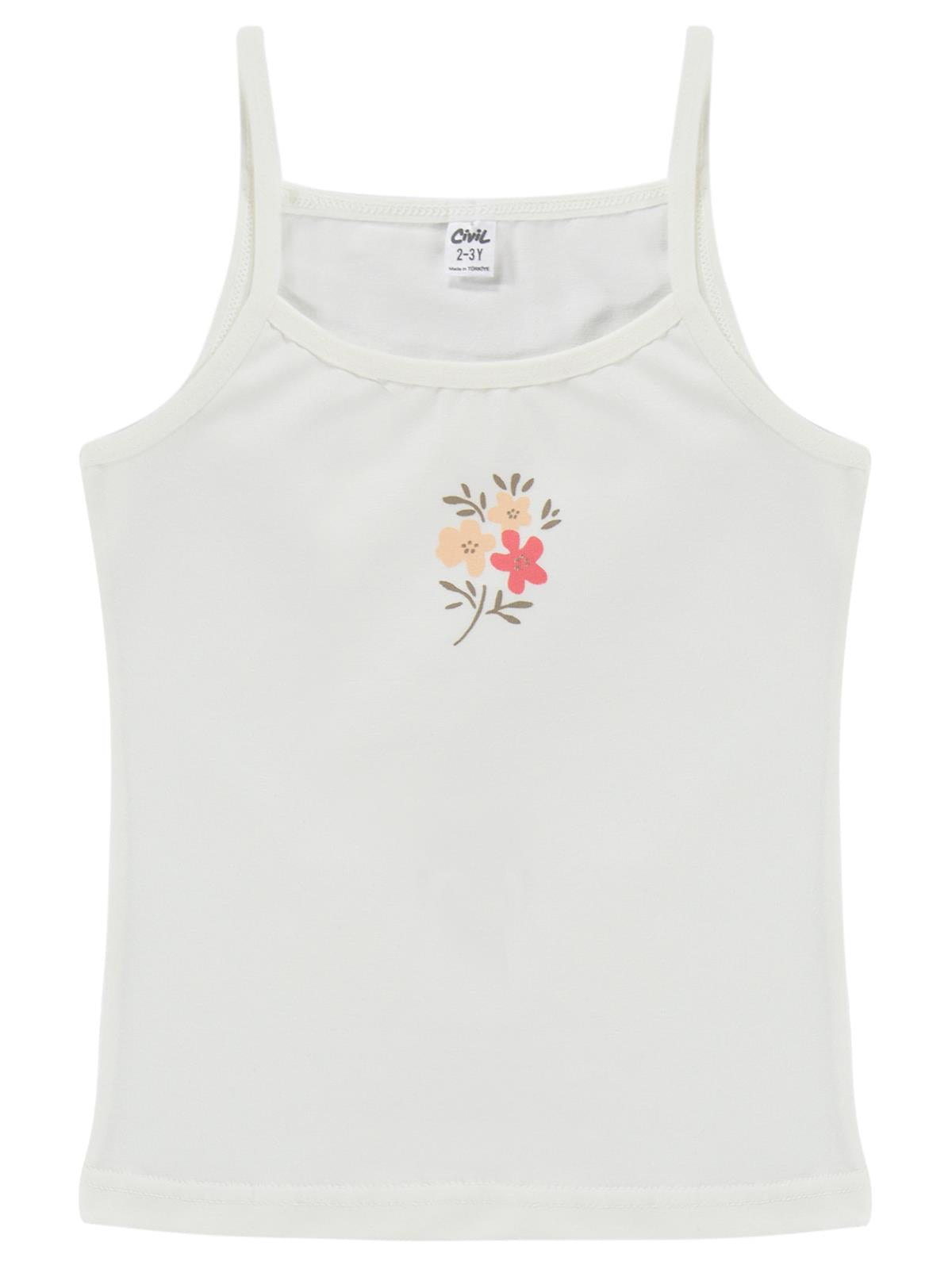 Civil Girls Çiçek 2-10 Yaş Kız Çocuk 2'li Atlet