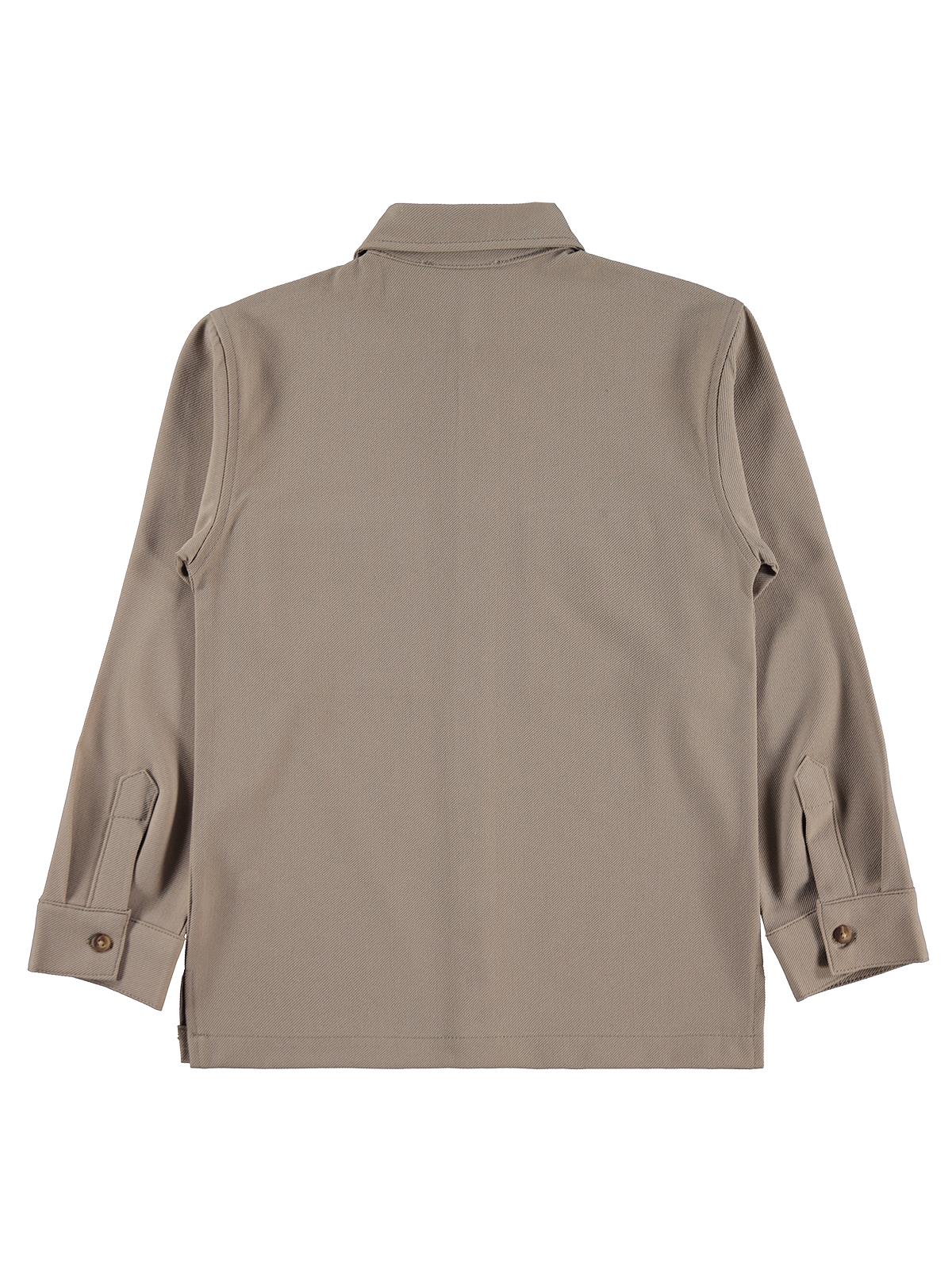 Pierre Cardin Çift Cepli 6-9 Yaş Gömlek - Bej