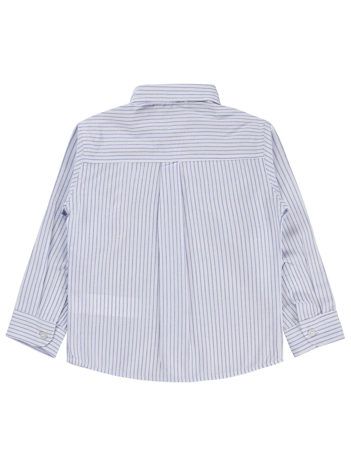 Civil Boys Çizgili 2-5 Yaş Gömlek - Mavi