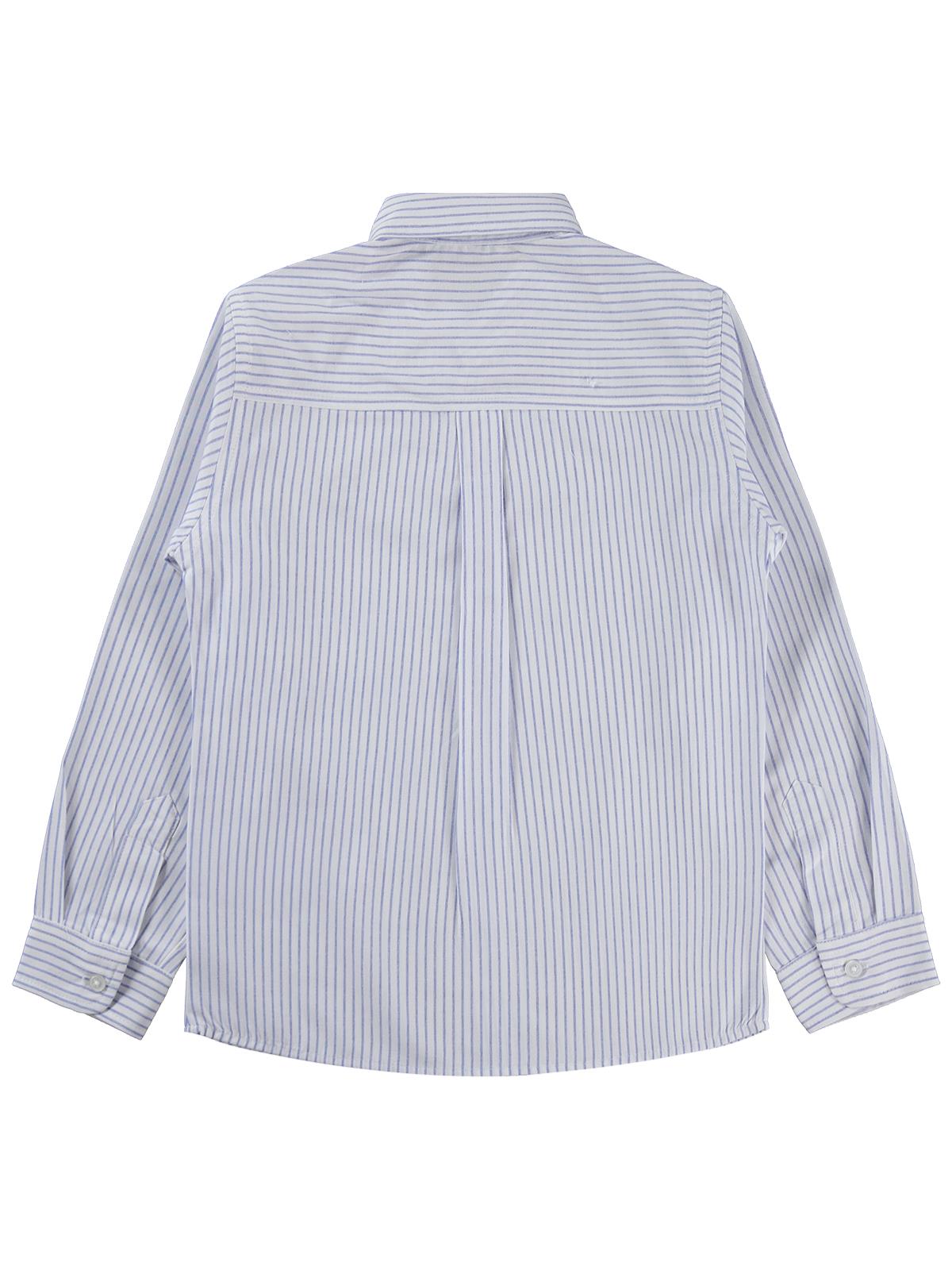 Civil Boys Çizgili 10-13 Yaş Gömlek - Mavi