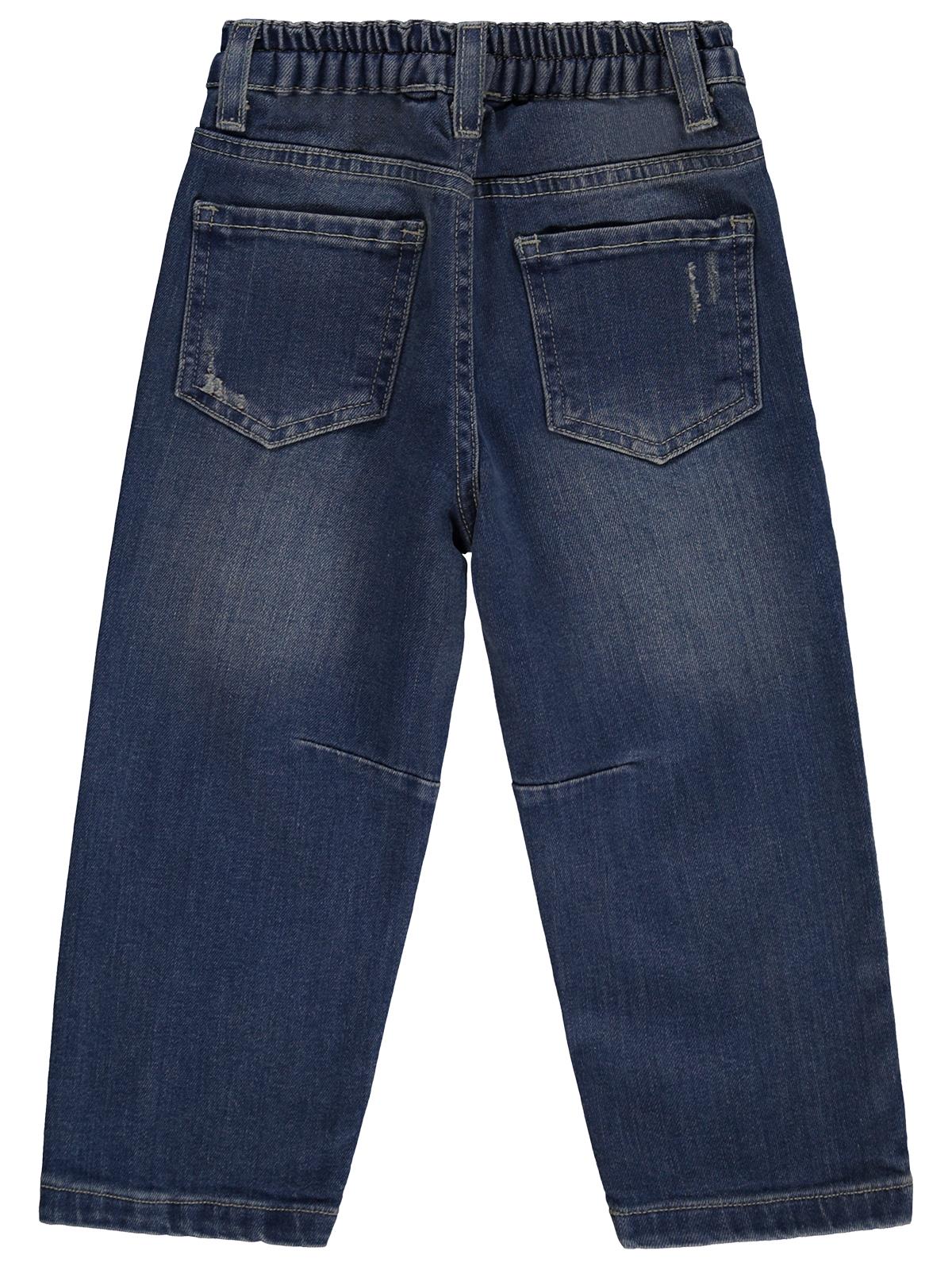 Civil Boys Dizi Pensli 2-5 Yaş Pantolon Kot - Kahverengi