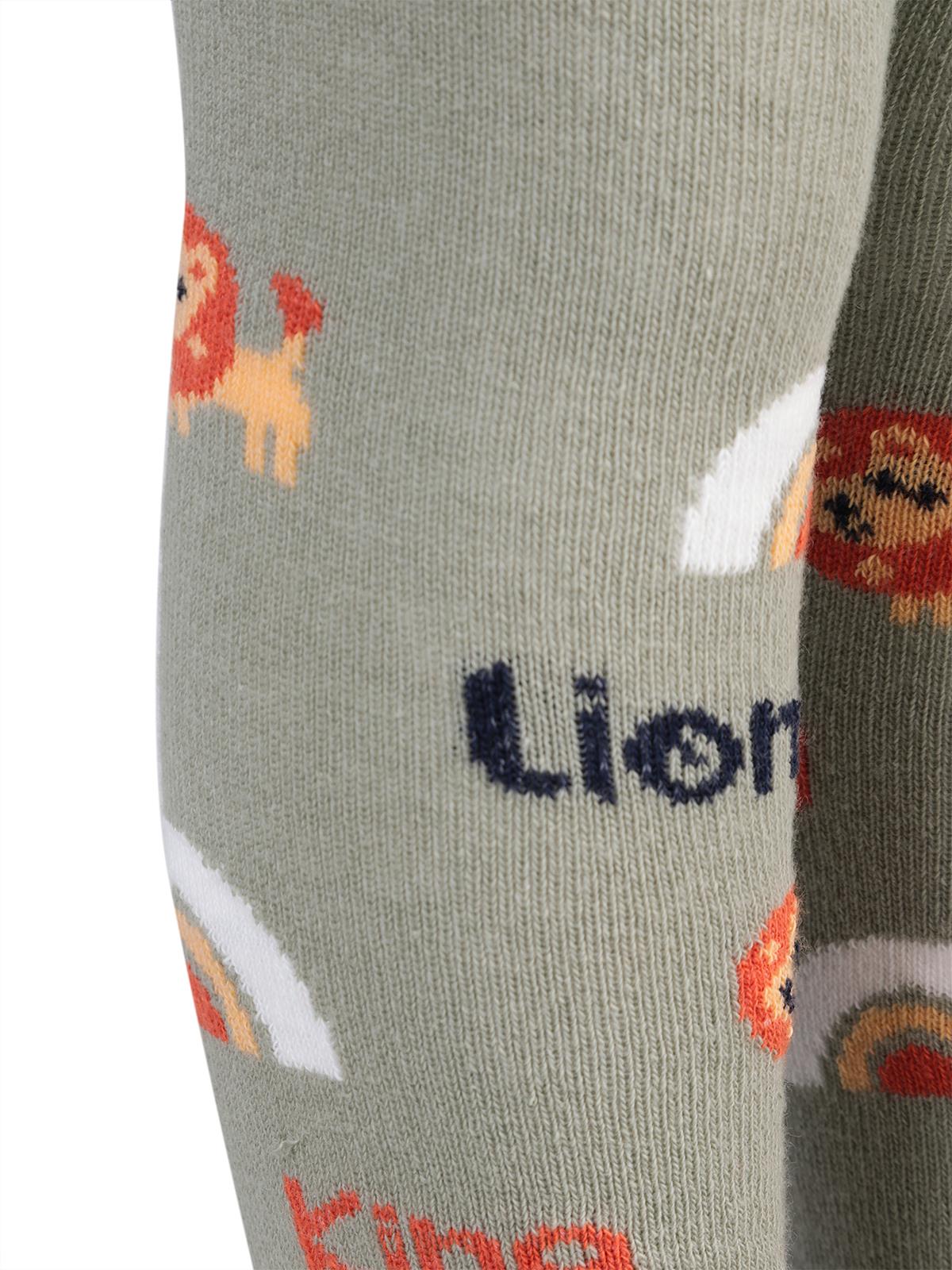 Civil Baby King 6-18 Ay Bebek Erkek Külotlu Çorap - Yeşil