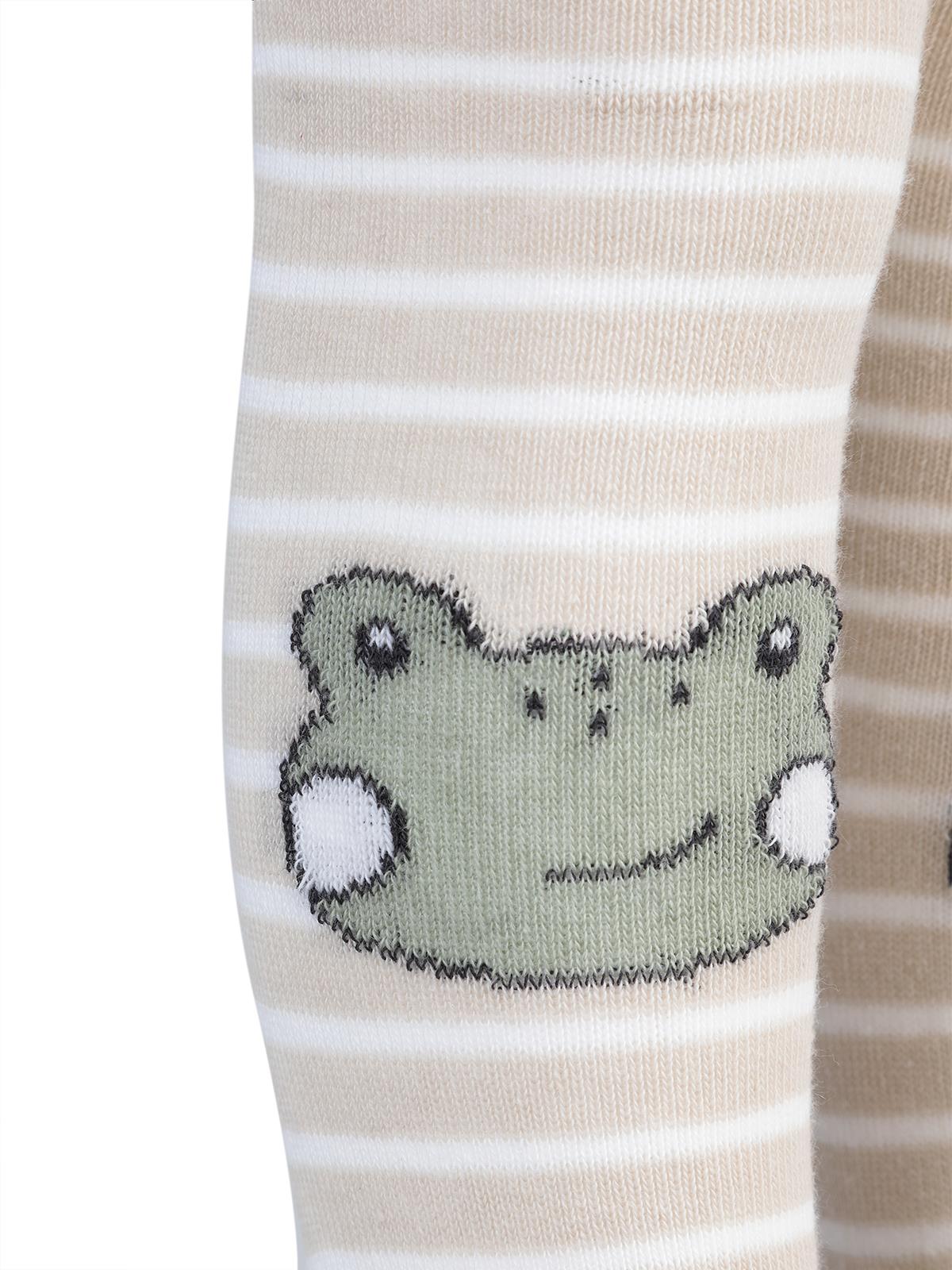 Civil Baby Frog 6-18 Ay Bebek Erkek Külotlu Çorap - Yeşil