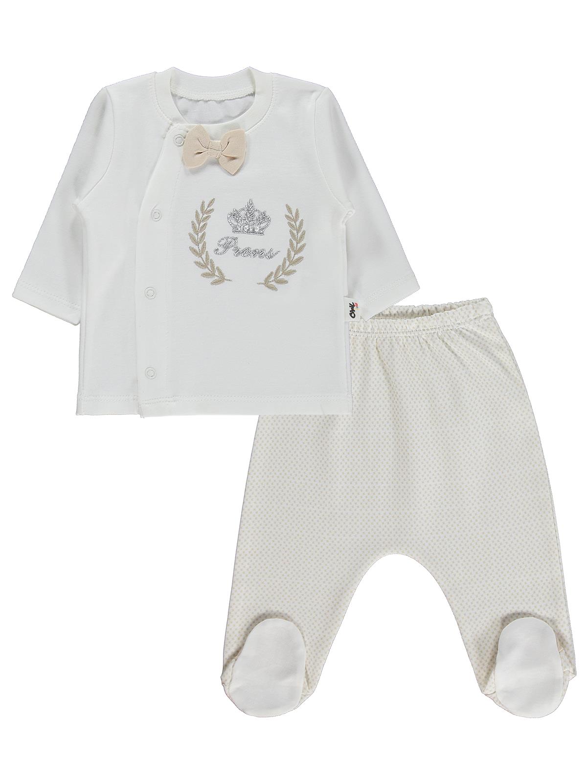 Civil Baby Prens 10'lu 0-1 Ay Zıbın Setleri - Kahverengi