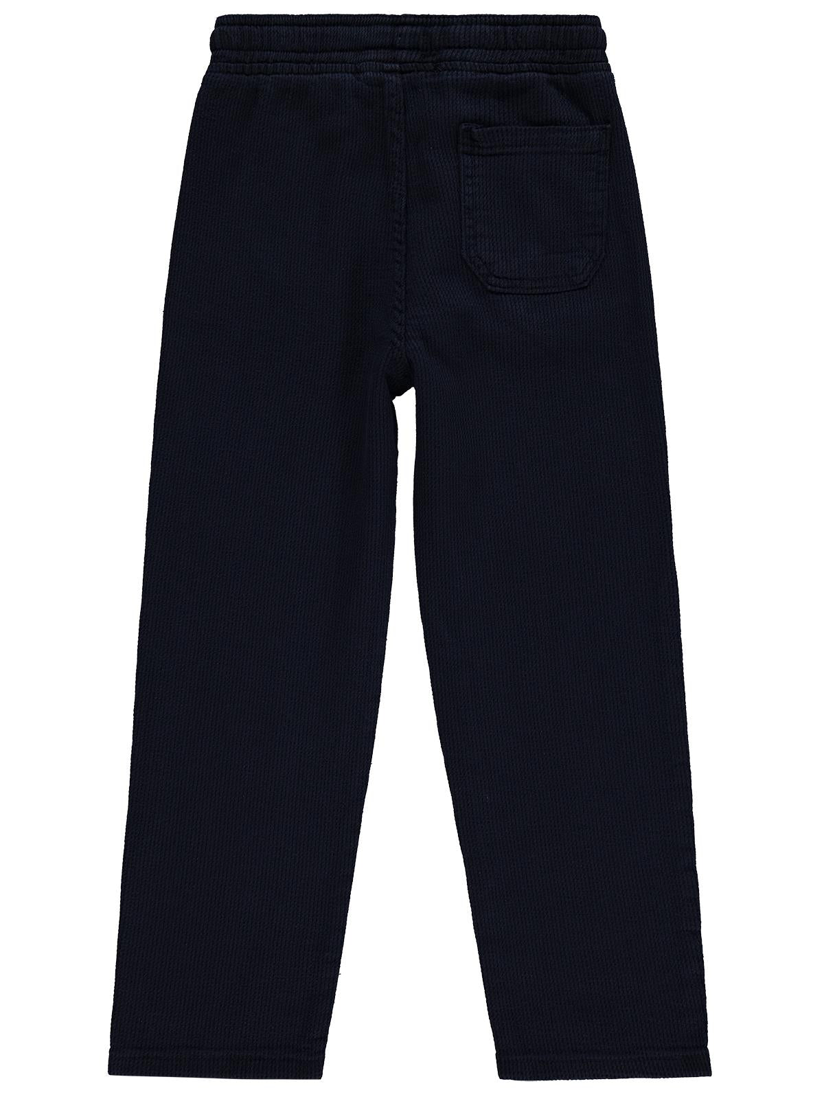 Civil Erkek Çocuk Dokulu Pantolon | Gabardin | Okul Kreş ve Günlük Kullanım - Lacivert